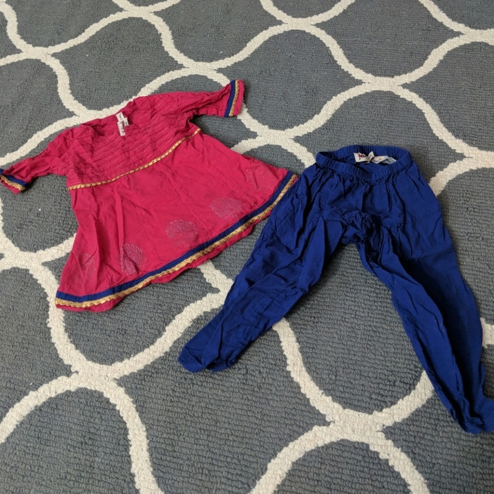 Baby Girl Indian Outfit